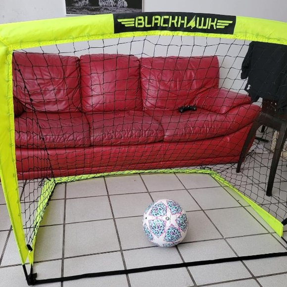 Games Franklin Sports Blackhawk Soccer Goal Pop Up Backyard Soccer